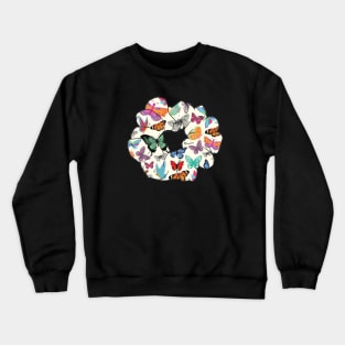 Butterfly Scrunchie Crewneck Sweatshirt